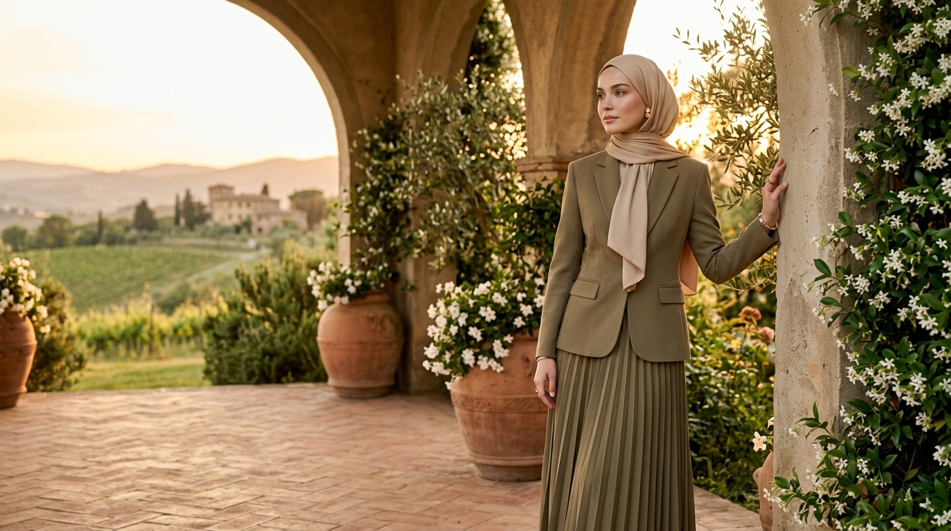 Mahra Boutique Haki Safari Koleksiyonu